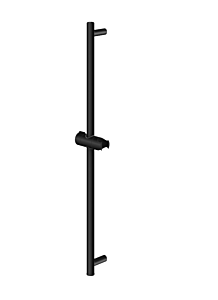 Kohlman Reling prysznicowy 65 cm czarny mat