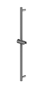 Kohlman Reling prysznicowy 65 cm grafit szczotkowany