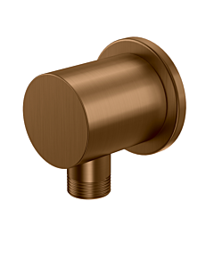 Kohlman Przyłącze kątowe wody miedź szczotkowana