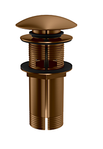 Kohlman Korek umywalkowy klik-klak miedź szczotkowana