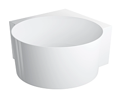 OMNIRES OVO Wanna narożna okrągła 120x120 cm biały połysk