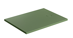 Omnires AQUAROCK M+ Brodzik kompozytowy 80x100 cm olive mat