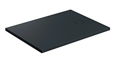 Omnires AQUAROCK M+ Brodzik kompozytowy 80x100 cm black lava mat