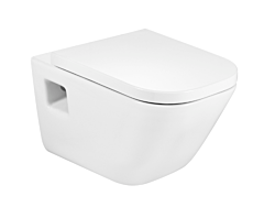 Roca Gap Miska WC podwieszana Rimless Square 35 x 54 cm biała