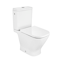 Roca Gap Miska WC do kompaktu Rimless SQUARE o/podwójny 34 x 65 cm