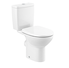 Roca Victoria Miska WC do kompaktu Rimless o/poziomy