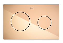 Roca PL10 ONE Przycisk podwójny Rose Gold