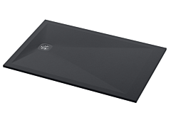Ronal - Sanswiss AIR Brodzik prostokątny 1800 x 700 mm antracyt, odpływ na krótszym boku