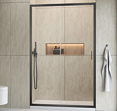 Radaway Alienta DWJ Drzwi do wnęki 110 cm (108,5-111,5 cm) profil GunMetal