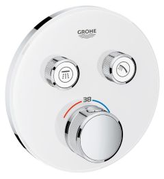 Grohe SmartControl Bateria termostatyczna podtynkowa biała
