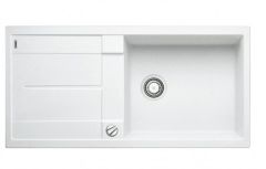Blanco Metra XL 6S Silgranit zlewozmywak korek manualny 500x1000 Biały
