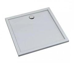 Schedline Schedpol Estima brodzik 100x100 kwadratowy biały