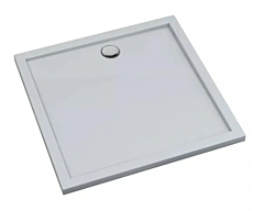 Schedline Schedpol Estima brodzik 90x90 kwadratowy biały