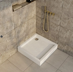 Schedline Schedpol Favory brodzik 80x80 kwadratowy biały