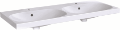 Geberit Acanto Umywalka meblowa/wisząca podwójna 120x48,2 cm biała