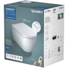 Duravit SensoWash Starck f Lite Compact miska WC z deską sedesową myjąca biała