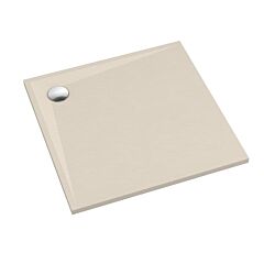 Schedline Brodzik kompozytowy Stabilsound Plus Libra Cashmere Stone 90x90x3 cm, kwadratowy