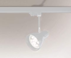 Shilo MIMA Reflektor na szynoprzewód 1x AR111 biały