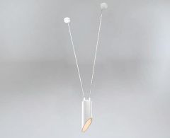 Dohar VIWIN Lampa wisząca szer. 100cm mini V10 biała