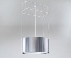 Dohar PAA WHITE Lampa wisząca biało-chromowy