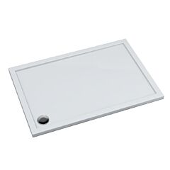 Schedline Brodzik kompozytowy Stabilsound Plus Estima 80x170x5 cm, prostokątny z odpływem w narożniku