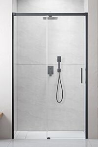 Radaway Idea DWJ Drzwi do wnęki 125 cm (123,7-126,2cm) lewe profil GunMetal