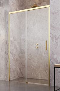 Radaway Idea DWJ Drzwi do wnęki 135 cm (133,7-136,2cm) lewe profil złoty