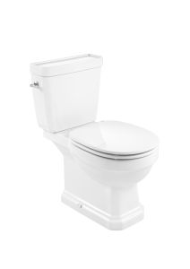 Roca Carmen miska WC kompaktowa Rimless biała z Maxiclean