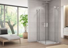 Ronal - Sanswiss Cadura Kabina prysznicowa 80Lx110P cm profil biały mat