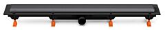 Werit  Exclusive 40 odpływ liniowy z maskownicą 650 mm gun metal 175-30650400-24
