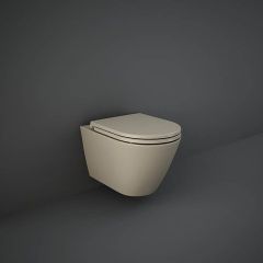 Rak Ceramics Feeling Deska WC wolnoopadająca cappuccino mat 