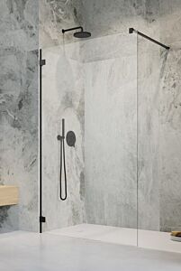 Radaway Essenza Pro 8 Kabina typu Walk-In 150 cm (148,5-149,3 cm) profil czarny