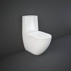 Rak Ceramics Des Miska WC Rimless do kompaktu biała 