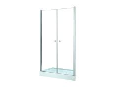 Besco Sinco Due Drzwi prysznicowe wahadłowe podwójne 80 cm 