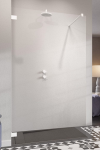 Radaway Essenza Pro White Kabina Walk-In 105 cm profil biały
