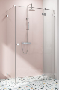 Radaway Essenza Pro KDJ Kabina prostokątna drzwi prawe 100x90 cm profil chrom