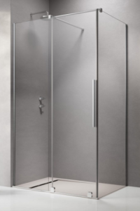 Radaway Furo Kdj Kabina prostokątna front lewy 100x90 cm profil chrom