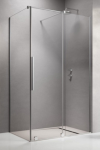Radaway Furo Kdj Kabina kwadratowa front prawy 100x100 cm profil chrom