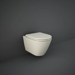 Rak Ceramics Feeling Deska WC wolnoopadająca greige mat 