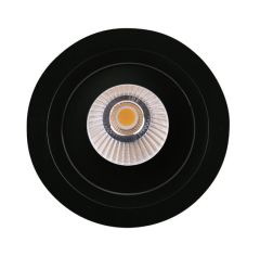 Maxlight Hiden Lampa wpuszczana z ruchomą głowicą czarna