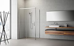 Radaway Idea KDJ kabina prysznicowa lewe 140 x 120 cm Chrom