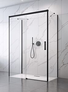 Radaway Idea KDJ+S kabina prysznicowa lewe 150 x 80 cm Czarny