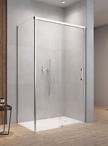 Radaway Idea KDS kabina prysznicowa lewe 160 x 80 cm Chrom