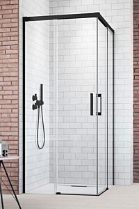 Radaway Idea 8 KDD kabina prysznicowa 120L x 120R cm Czarny mat