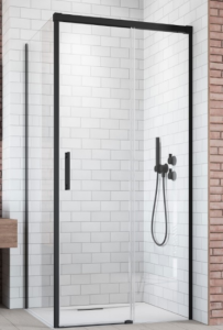 Radaway Idea Black KDJ Kabina prostokątna 140R+90L cm profil czarny
