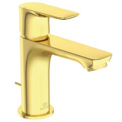 Ideal Standard Connect Air Bateria umywalkowa stojąca - metalowy korek automatyczny złoto szczotkowane połysk