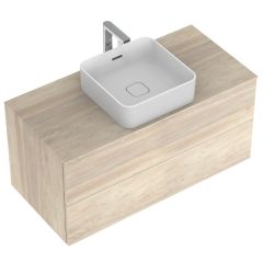 Ideal Standard Adapto Szafka pod umywalkę 105 cm z otworem jasnobrązowe drewno