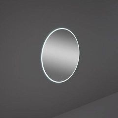 Rak Ceramics Joy Lustro wiszące okrągłe 80 cm z oświetleniem LED