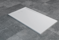 Ronal - Sanswiss Livada Brodzik konglomeratowy prostokątny 80x100 cm biały