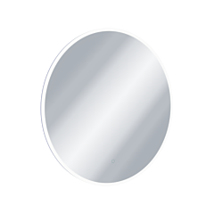 EXCELLENT Lumiro lustro łazienkowe 100 cm okrągłe oświetlenie LED mata grzewcza, rama akrylowa